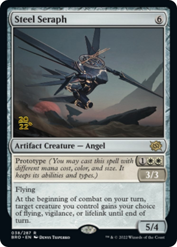 Image for Steel Seraph (38) [Prerelease Cards] - Magic: The Gathering