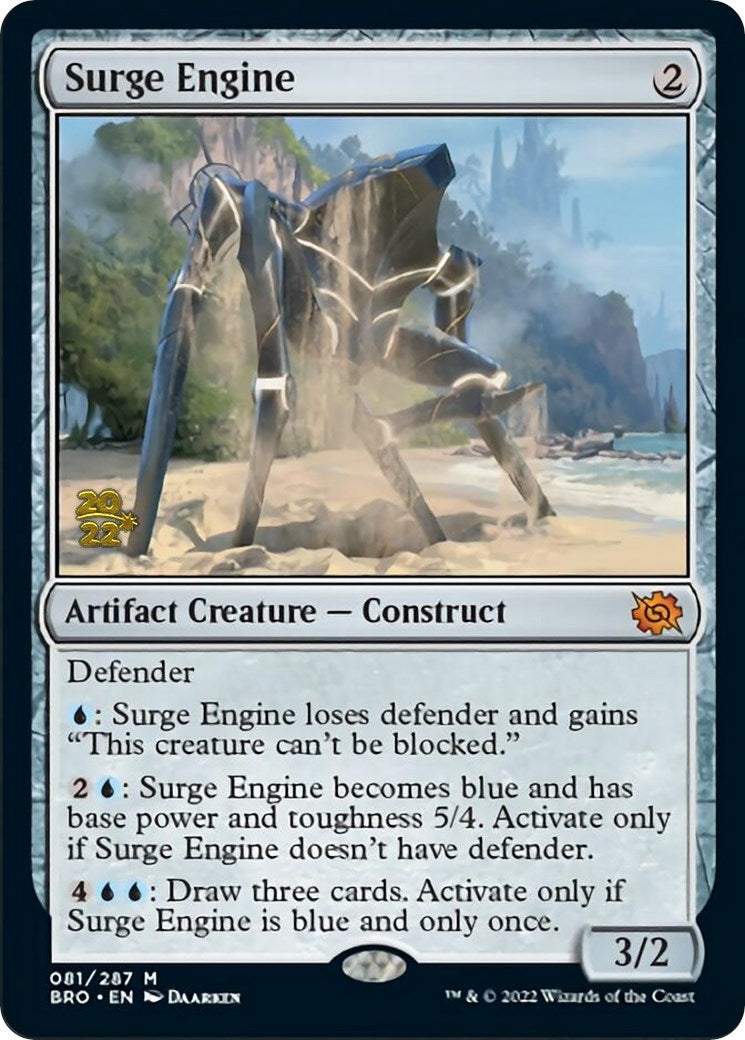 Image for Surge Engine (81) [Prerelease Cards] - Magic: The Gathering