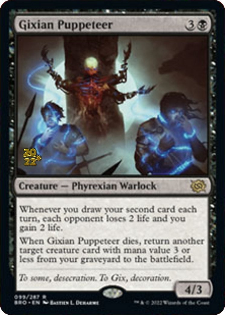 Image for Gixian Puppeteer (99) [Prerelease Cards] - Magic: The Gathering