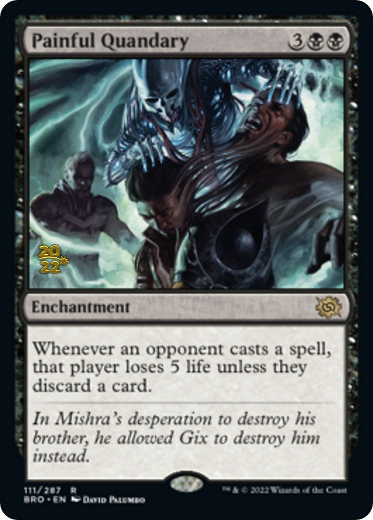 Image for Painful Quandary (BRO) (111) [Prerelease Cards] - Magic: The Gathering