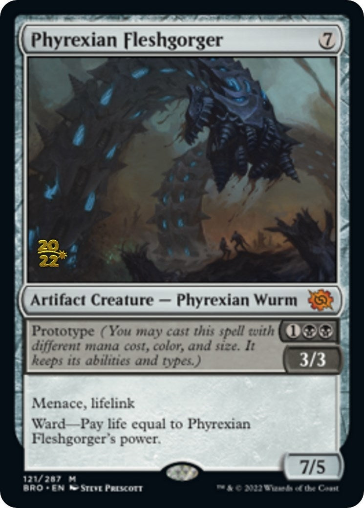 Image for Phyrexian Fleshgorger (121) [Prerelease Cards] - Magic: The Gathering