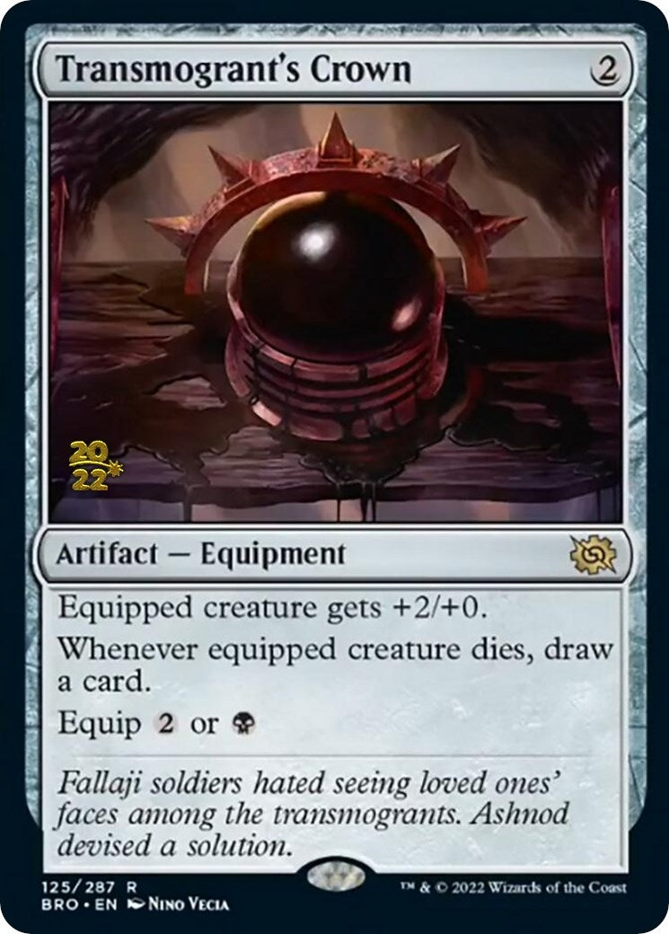 Image for Transmogrant's Crown (125) [Prerelease Cards] - Magic: The Gathering