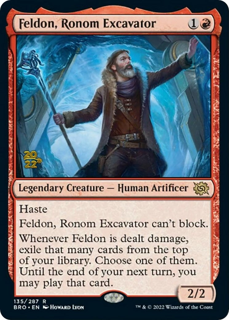 Image for Feldon, Ronom Excavator (135) [Prerelease Cards] - Magic: The Gathering