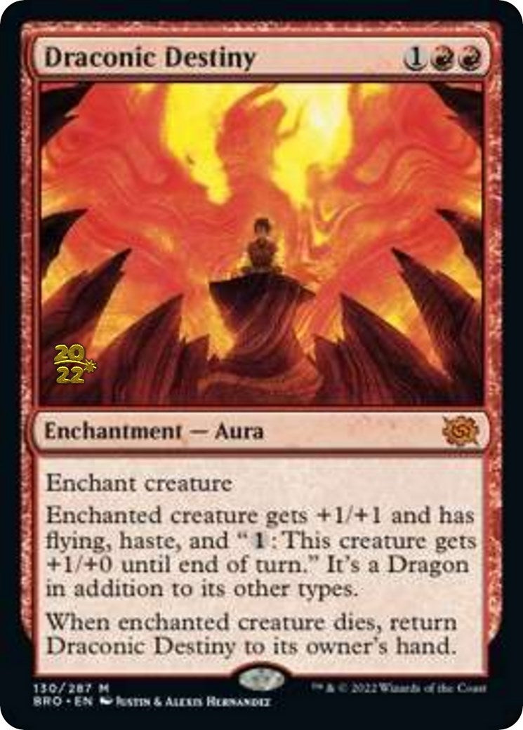Image for Draconic Destiny (130) [Prerelease Cards] - Magic: The Gathering