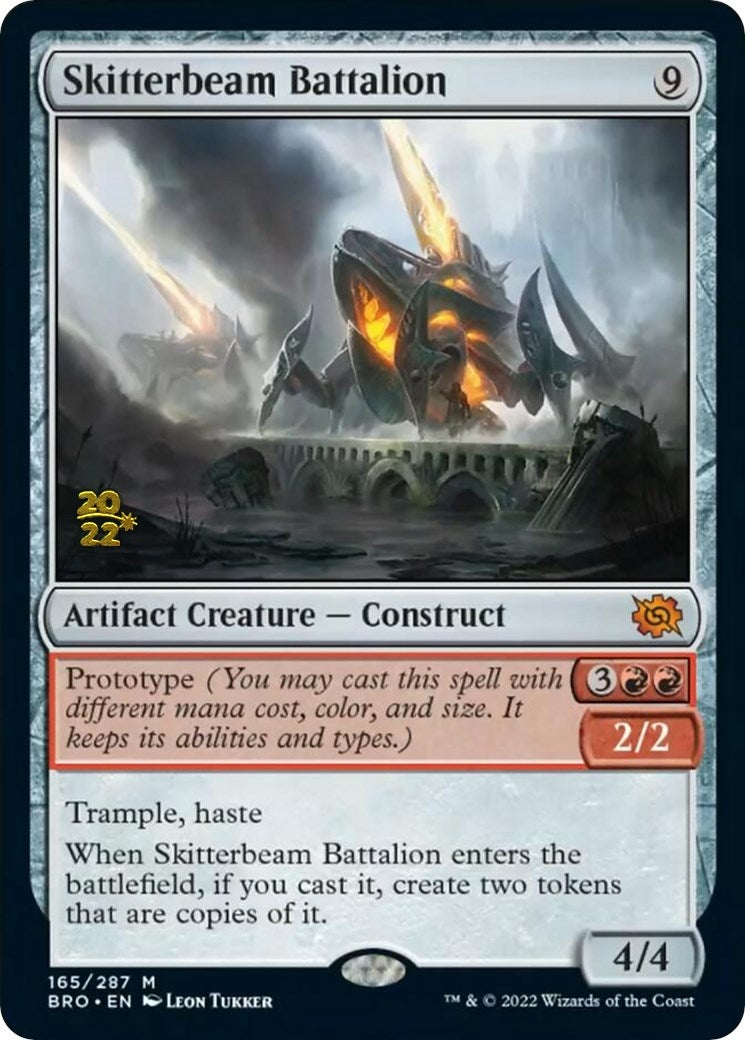 Image for Skitterbeam Battalion (165) [Prerelease Cards] - Magic: The Gathering