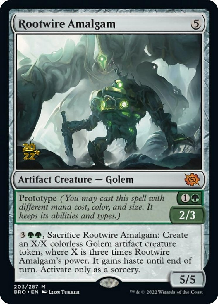 Image for Rootwire Amalgam (203) [Prerelease Cards] - Magic: The Gathering