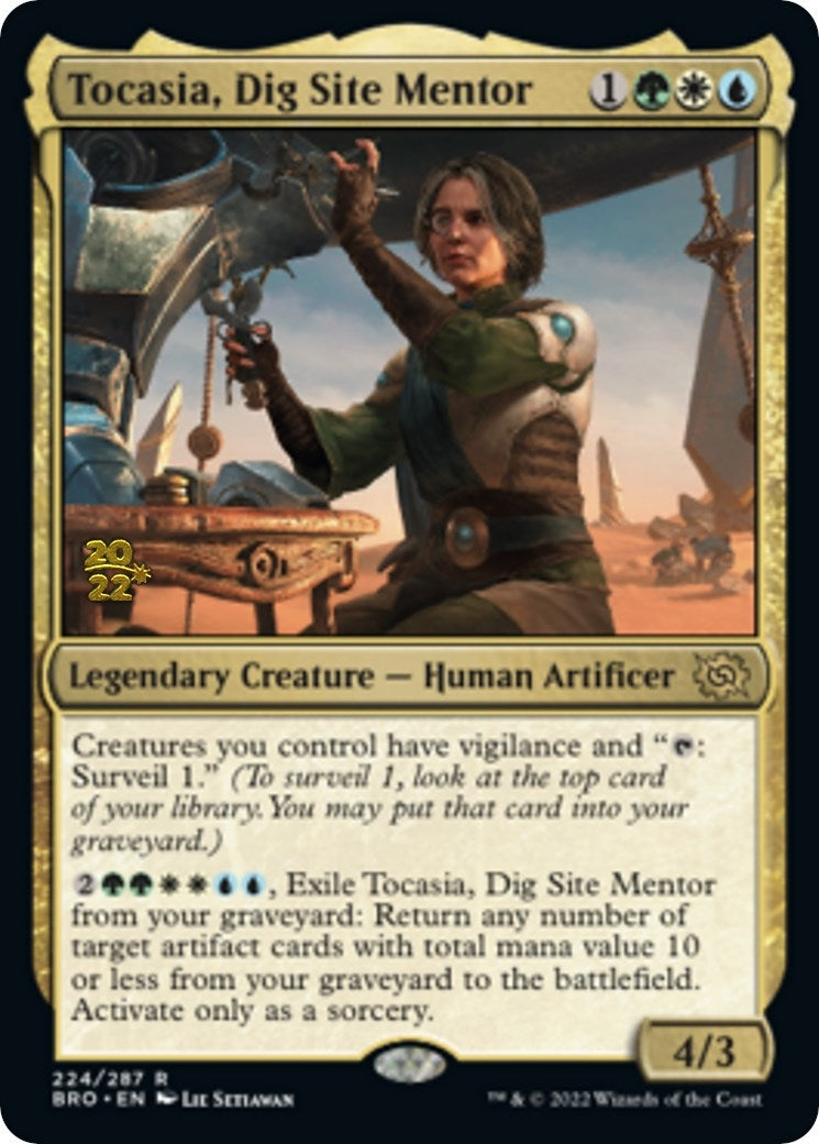 Image for Tocasia, Dig Site Mentor (224) [Prerelease Cards] - Magic: The Gathering