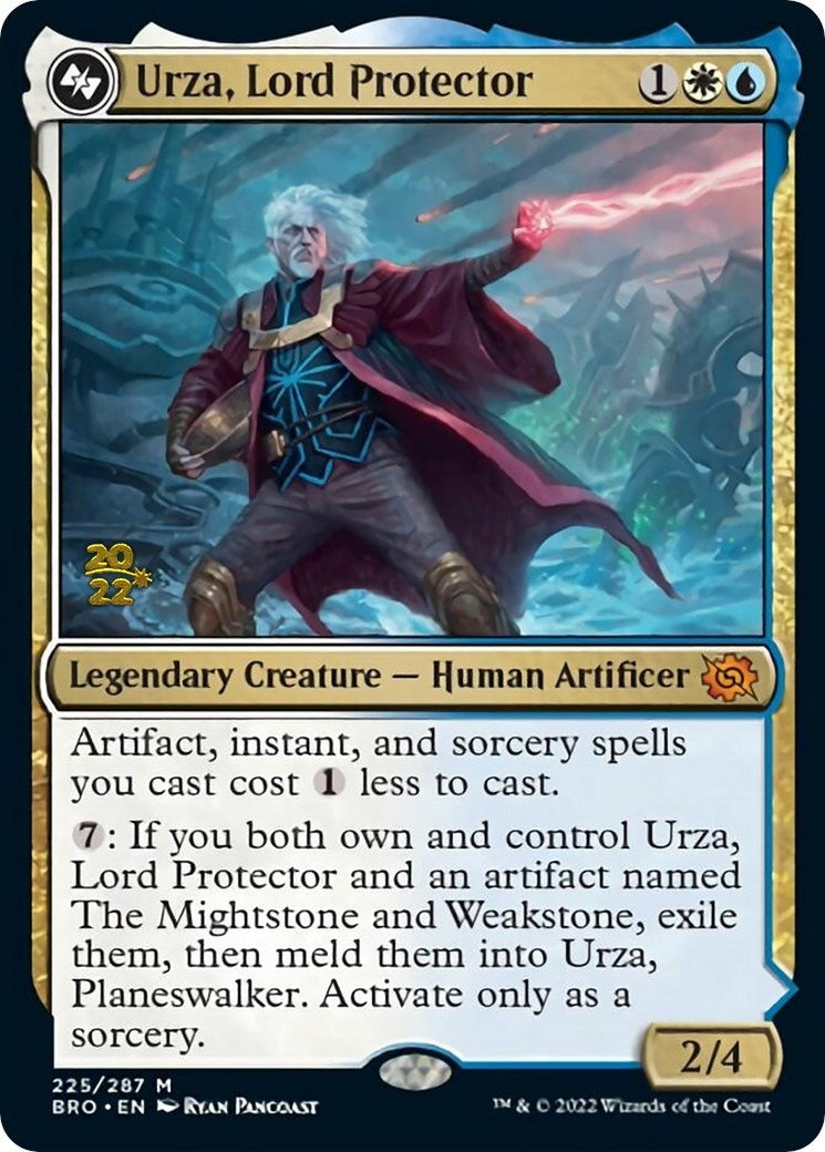 Image for Urza, Lord Protector (225) [Prerelease Cards] - Magic: The Gathering