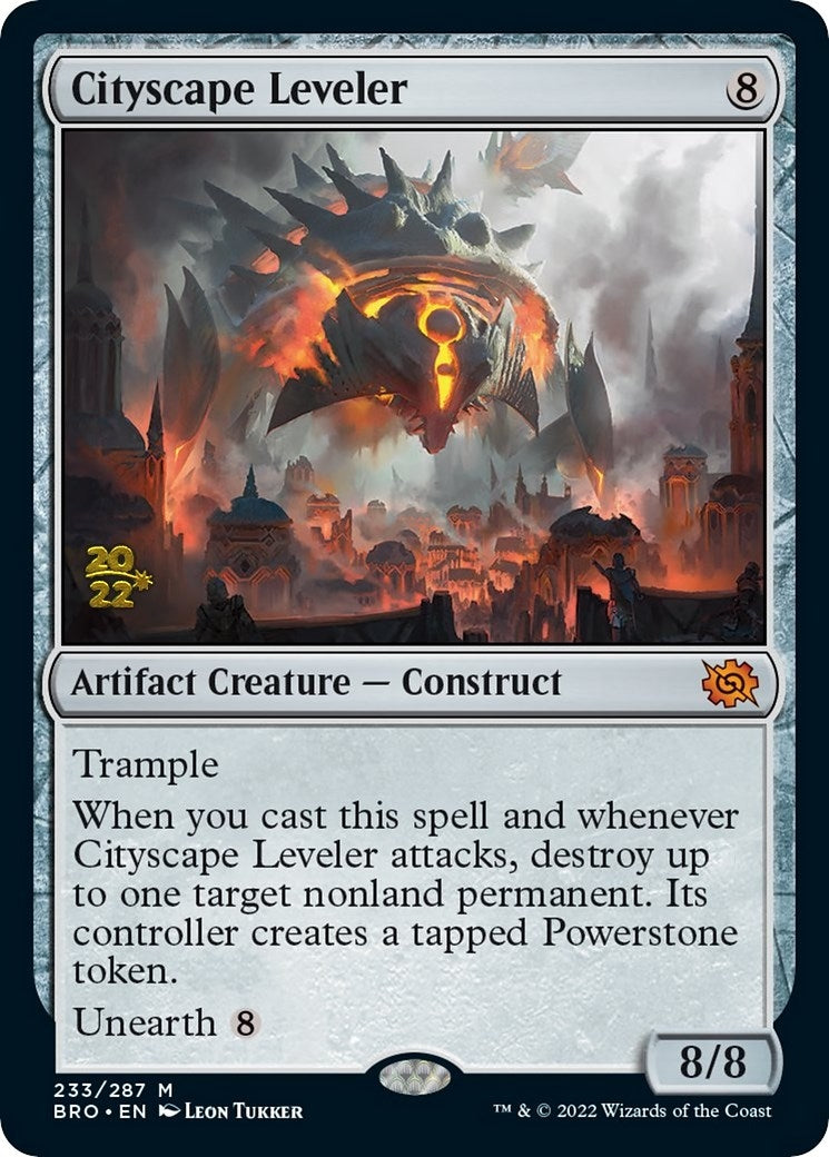 Image for Cityscape Leveler (233) [Prerelease Cards] - Magic: The Gathering