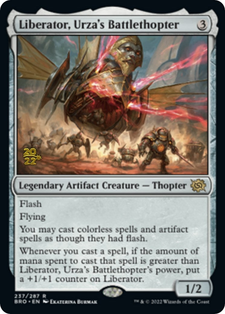 Image for Liberator, Urza's Battlethopter (237) [Prerelease Cards] - Magic: The Gathering