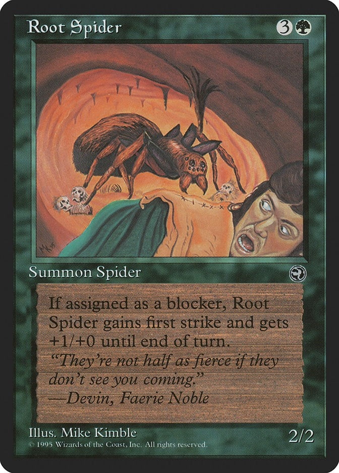 Image for Root Spider [Homelands] - Magic: The Gathering