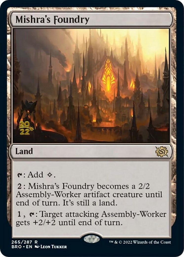 Image for Mishra's Foundry (265) [Prerelease Cards] - Magic: The Gathering