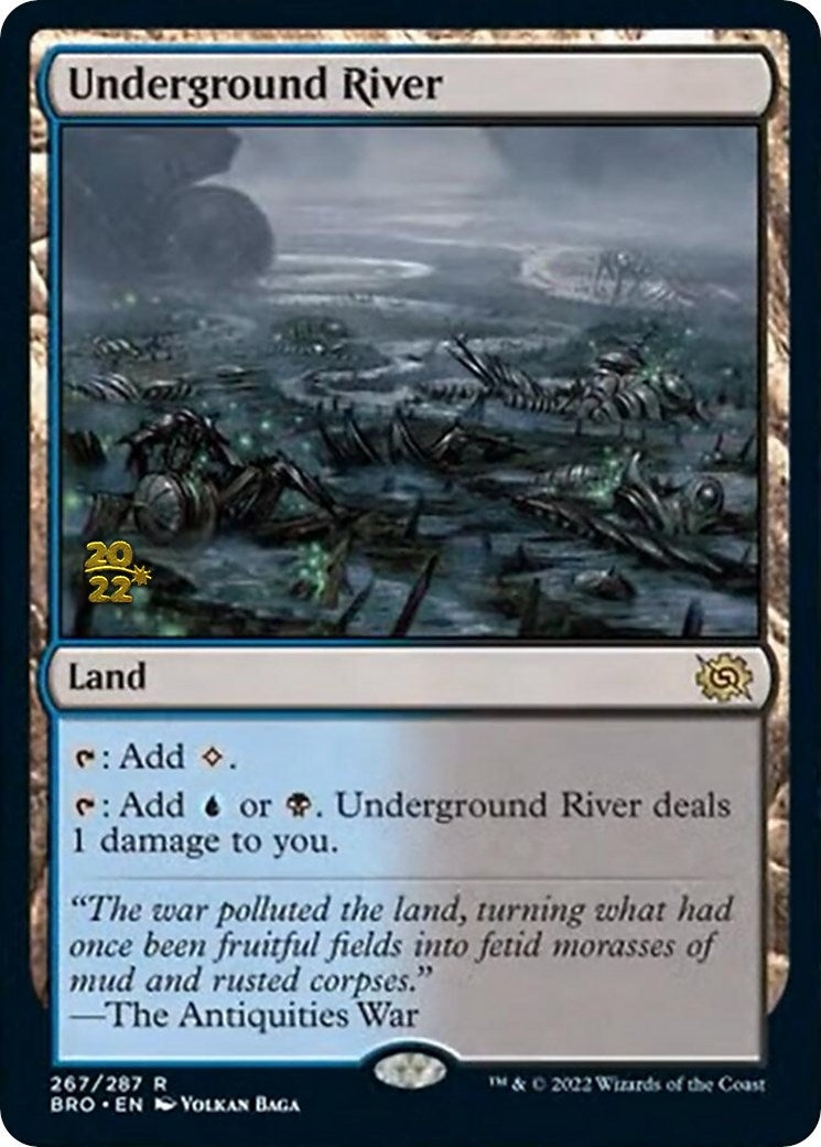 Image for Underground River (267) [Prerelease Cards] - Magic: The Gathering