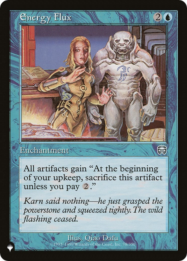 Image for Energy Flux (78/350) [The List Reprints] - Magic: The Gathering