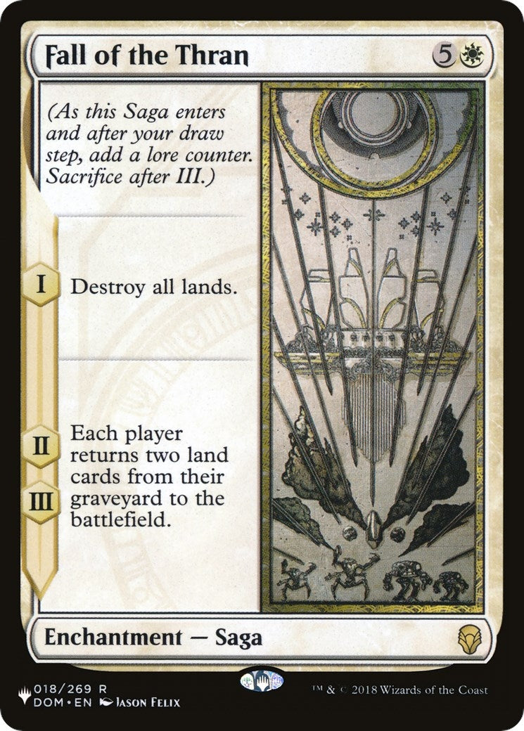Image for Fall of the Thran (018/269) [The List Reprints] - Magic: The Gathering