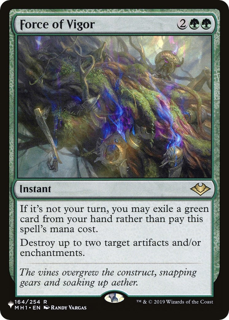Image for Force of Vigor (164/254) [The List Reprints] - Magic: The Gathering