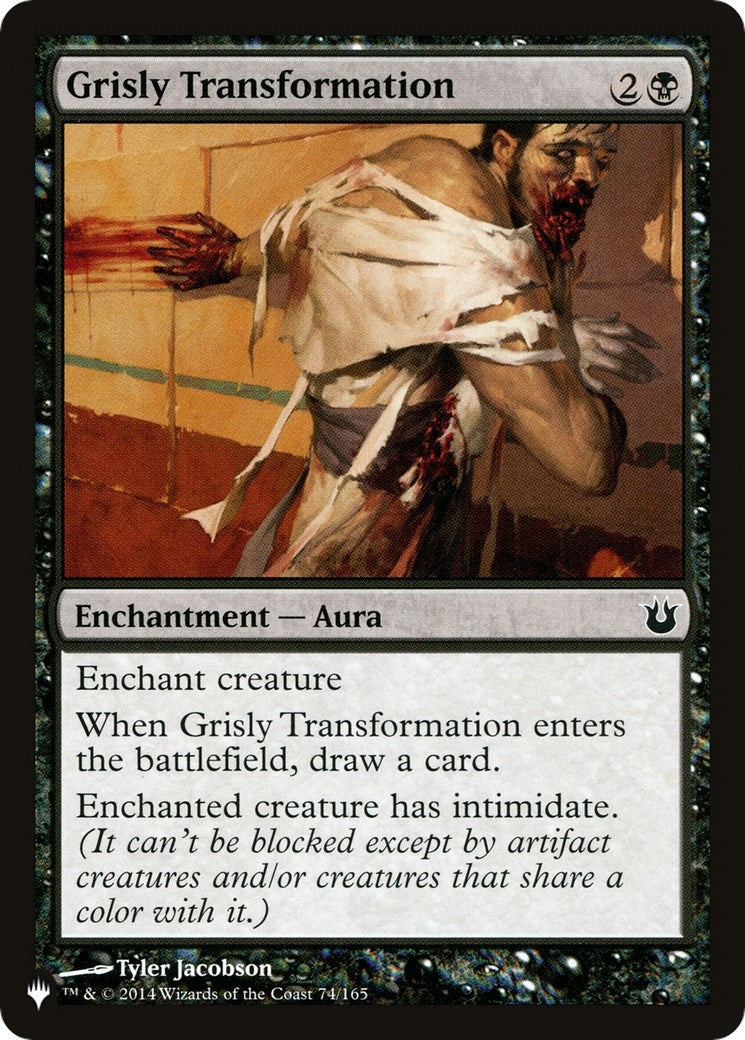 Image for Grisly Transformation (74/165) [The List Reprints] - Magic: The Gathering