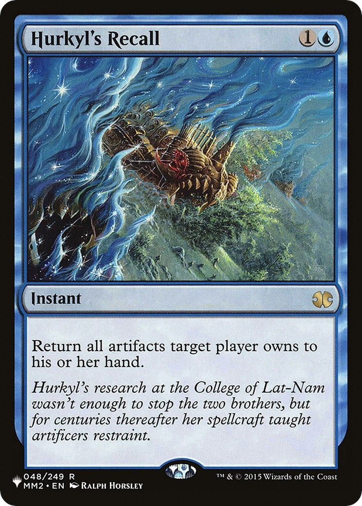 Hurkyl's Recall (048/249) [The List Reprints]