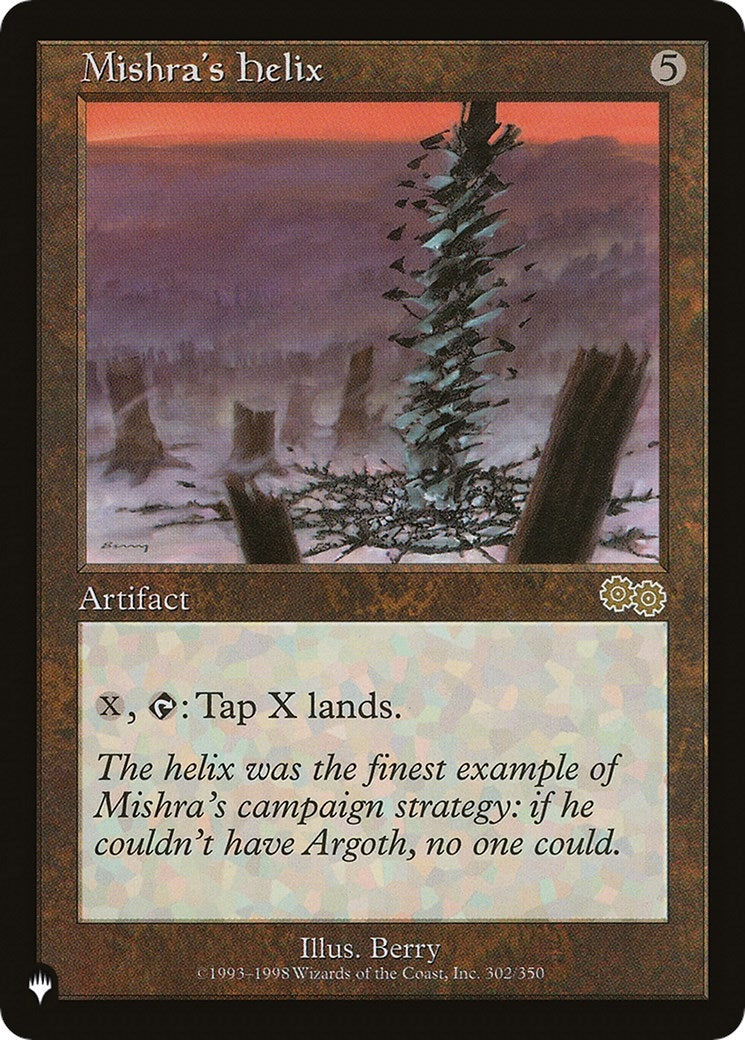 Image for Mishra's Helix (302/350) [The List Reprints] - Magic: The Gathering