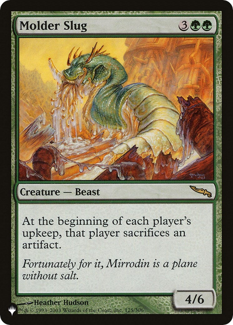 Image for Molder Slug (125/306) [The List Reprints] - Magic: The Gathering