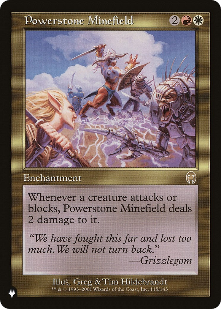 Image for Powerstone Minefield (115/143) [The List Reprints] - Magic: The Gathering