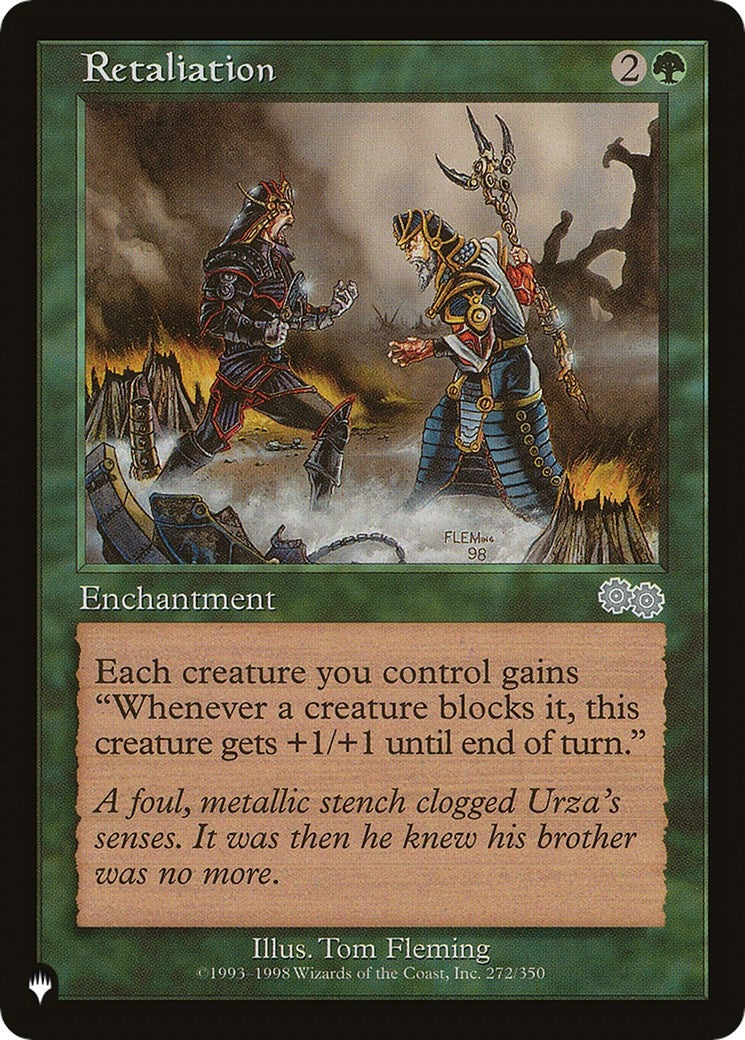 Image for Retaliation (272/350) [The List Reprints] - Magic: The Gathering