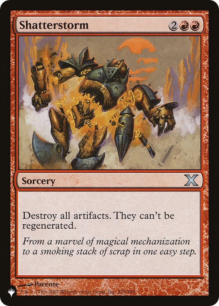 Shatterstorm (229/383) [The List Reprints]