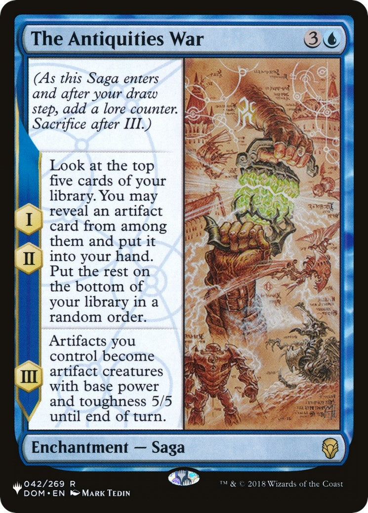 Image for The Antiquities War (042/269) [The List Reprints] - Magic: The Gathering
