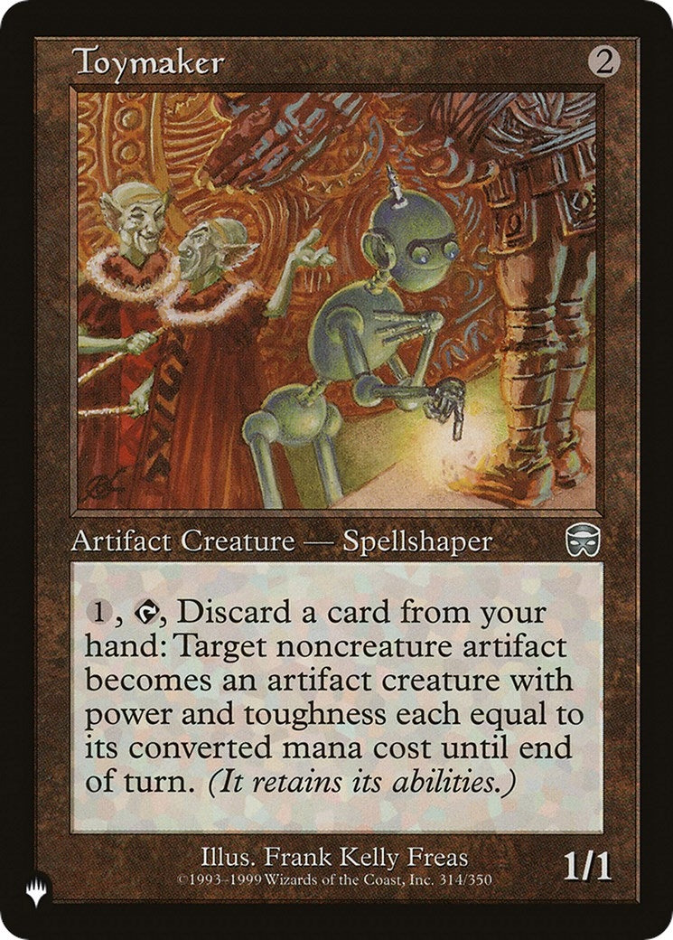Image for Toymaker (314/350) [The List Reprints] - Magic: The Gathering