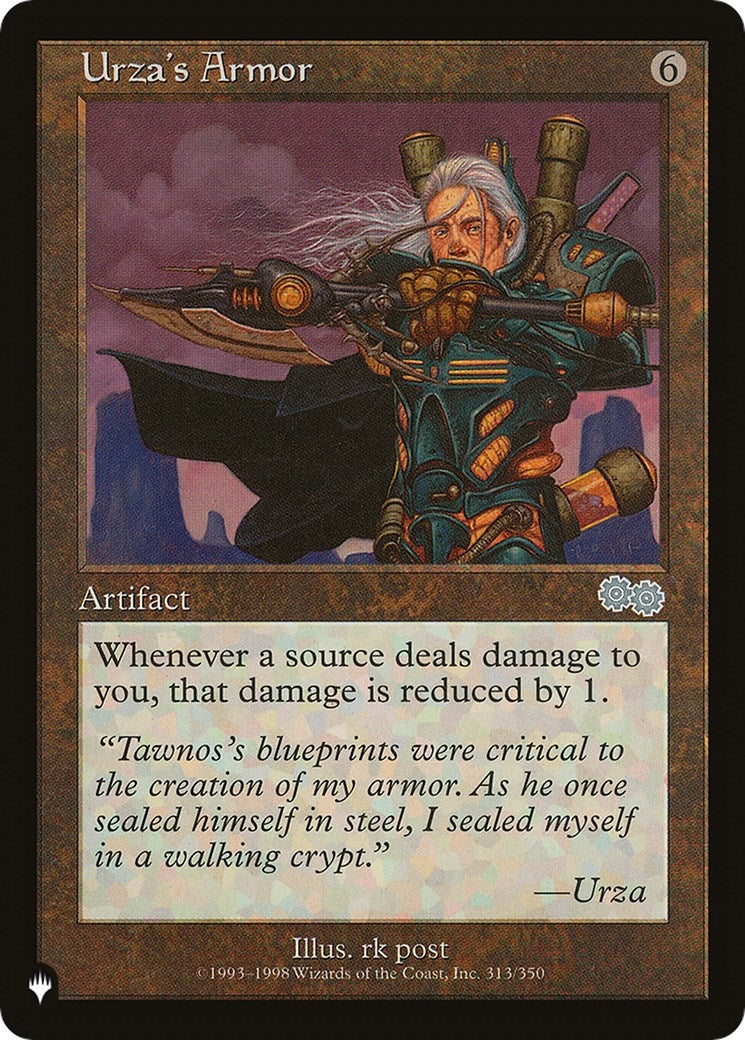 Image for Urza's Armor (313/350) [The List Reprints] - Magic: The Gathering