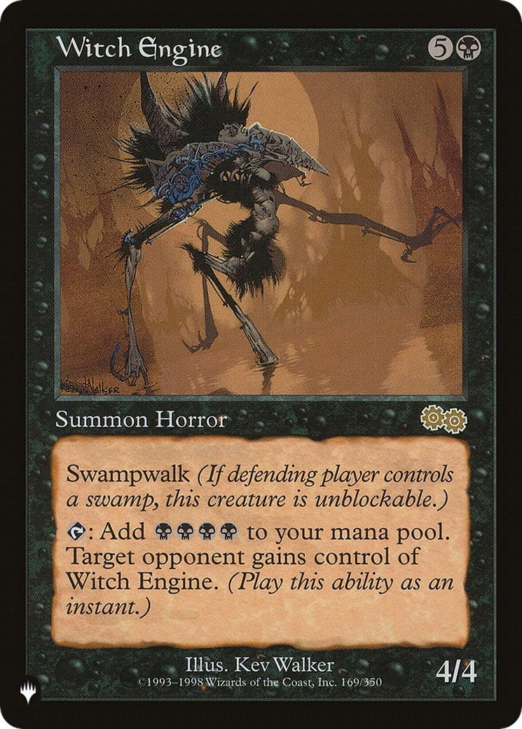 Image for Witch Engine (169/350) [The List Reprints] - Magic: The Gathering