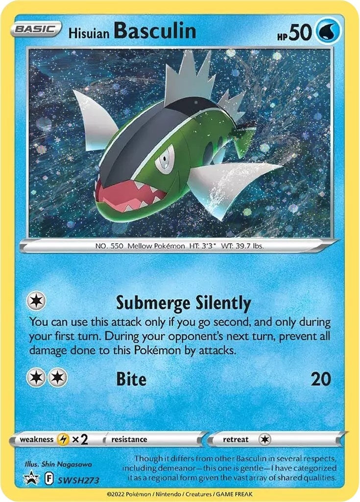 Image for Hisuian Basculin - SWSH273 (SWSH273) [SWSH: Sword & Shield Promo Cards] - Pokemon