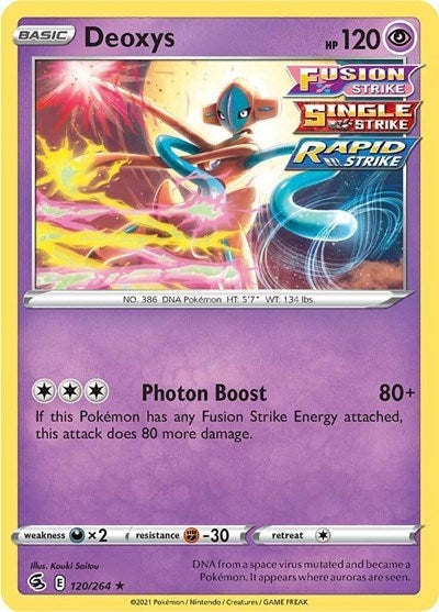 Image for Deoxys (120/264) [Deck Exclusives] - Pokemon