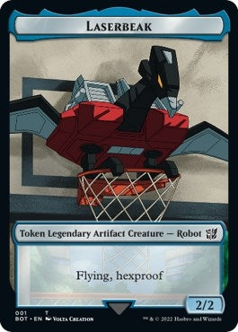 Image for Laserbeak Token (1) [Universes Beyond: Transformers] - Magic: The Gathering