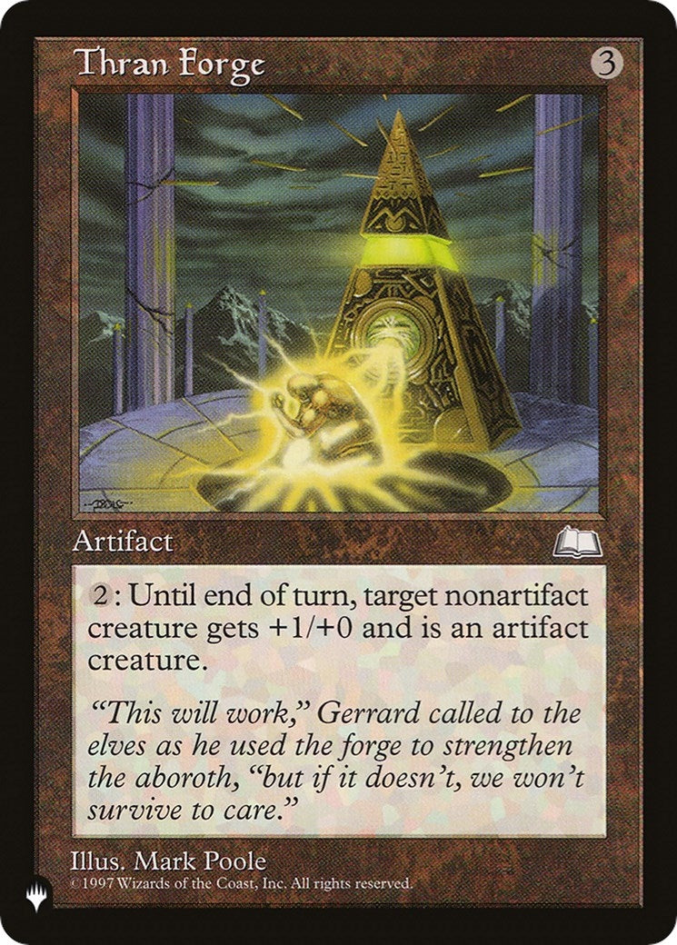 Image for Thran Forge [The List Reprints] - Magic: The Gathering