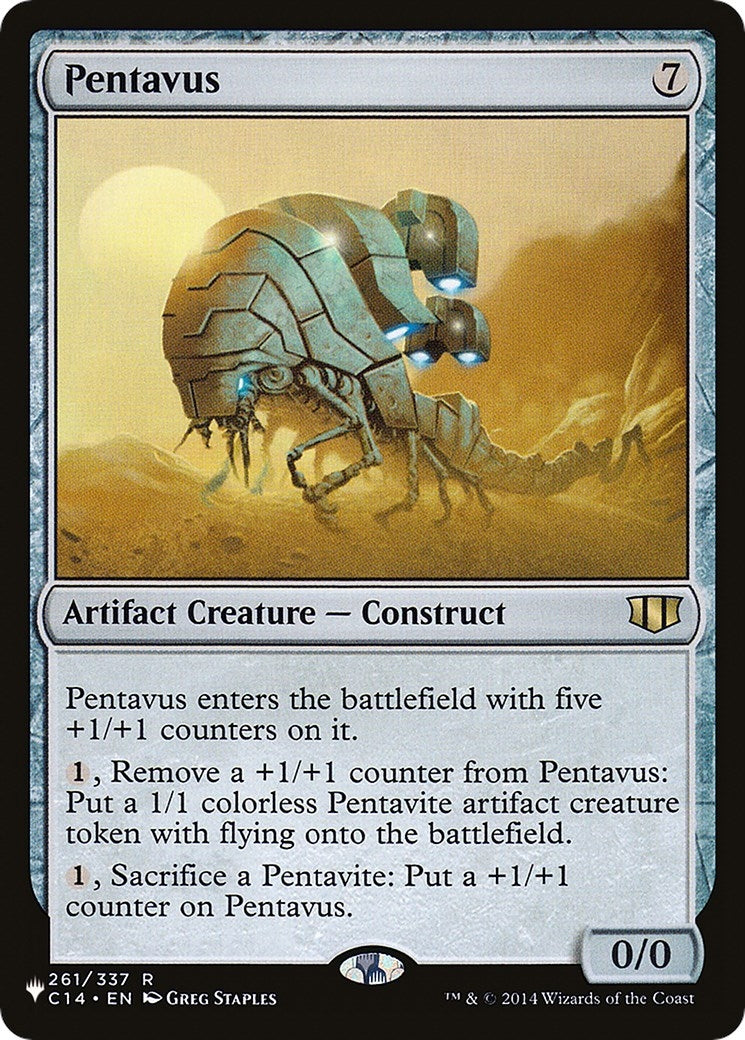 Image for Pentavus (261/337) [The List Reprints] - Magic: The Gathering