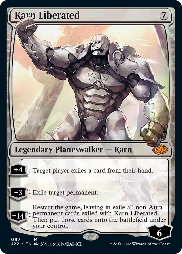 Image for Karn Liberated (97) [Jumpstart 2022] - Magic: The Gathering