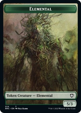 Image for Elemental Token (14) [The Brothers' War] - Magic: The Gathering