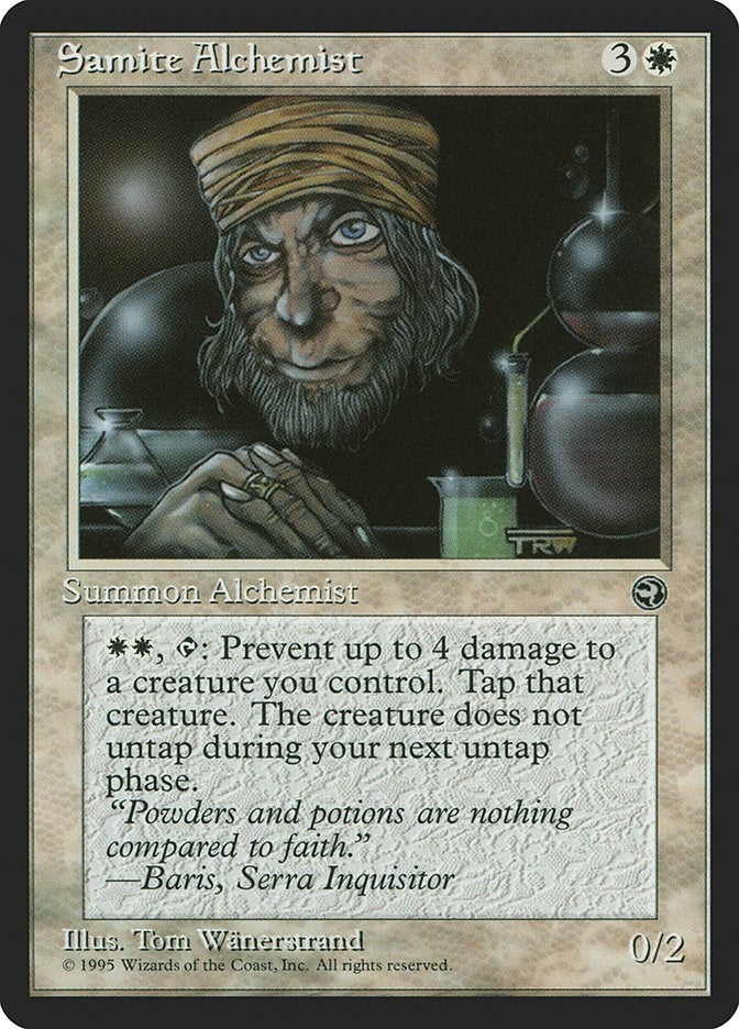 Image for Samite Alchemist (13) [Homelands] - Magic: The Gathering