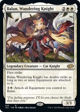 Image for Balan, Wandering Knight (53) [Jumpstart 2022] - Magic: The Gathering