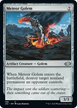 Image for Meteor Golem (786) [Jumpstart 2022] - Magic: The Gathering