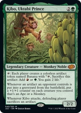 Image for Kibo, Uktabi Prince (40) [Jumpstart 2022] - Magic: The Gathering