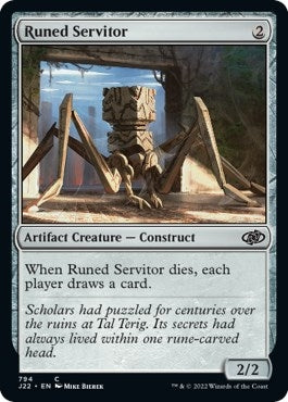Image for Runed Servitor (794) [Jumpstart 2022] - Magic: The Gathering