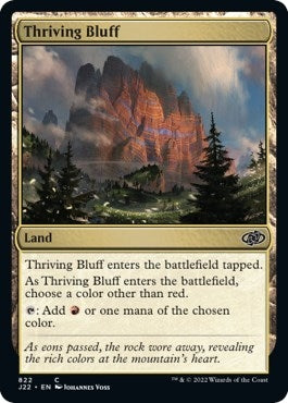 Image for Thriving Bluff (822) [Jumpstart 2022] - Magic: The Gathering