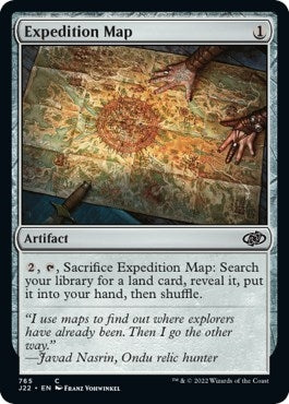 Image for Expedition Map (765) [Jumpstart 2022] - Magic: The Gathering