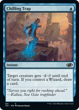 Image for Chilling Trap (281) [Jumpstart 2022] - Magic: The Gathering