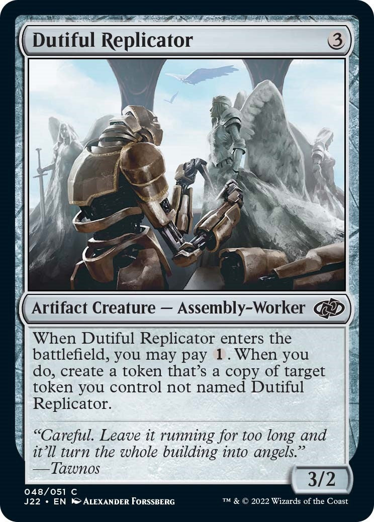 Image for Dutiful Replicator (48) [Jumpstart 2022] - Magic: The Gathering