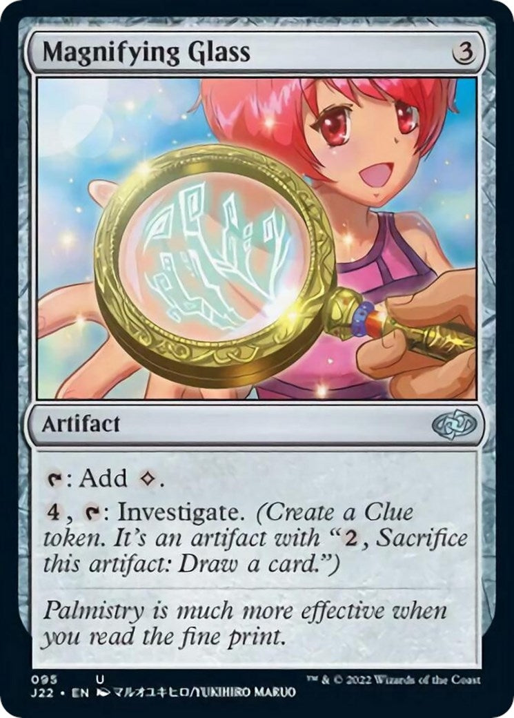 Image for Magnifying Glass (95) [Jumpstart 2022] - Magic: The Gathering