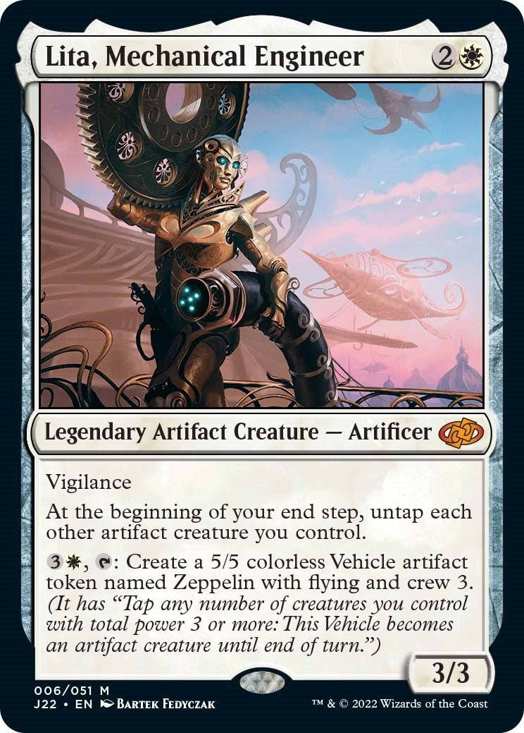 Image for Lita, Mechanical Engineer (6) [Jumpstart 2022] - Magic: The Gathering