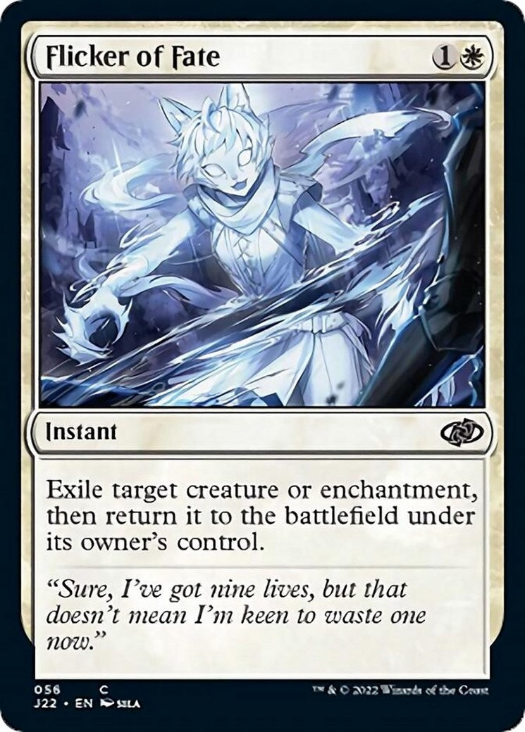 Image for Flicker of Fate (56) [Jumpstart 2022] - Magic: The Gathering